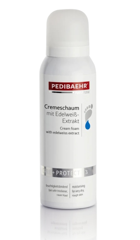 Pedibaehr - Cremeschaum mit Edelwei