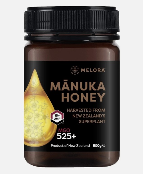 Melora Mānuka UMF 15+ / MGO 525+ Honig 500g Neuseeland Sonderpreis MHD 02/2026