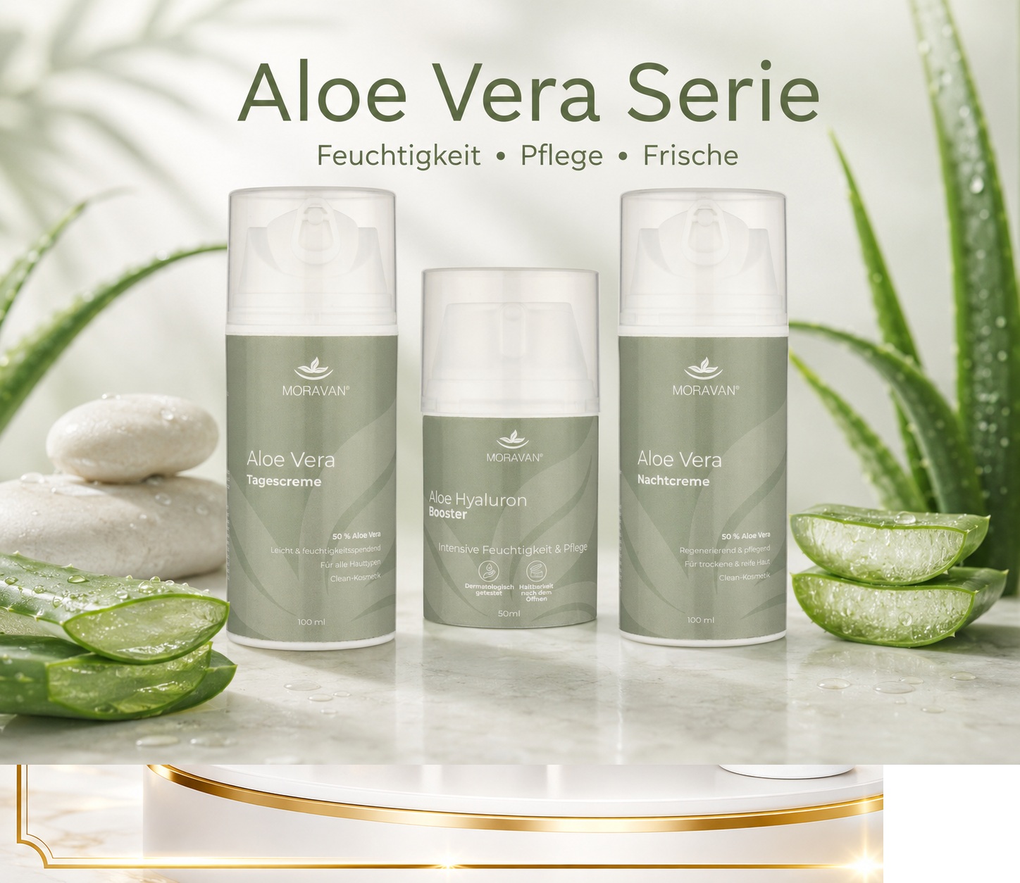 Moravan Aloe Vera Serie – intensive Feuchtigkeit und sanfte Pflege