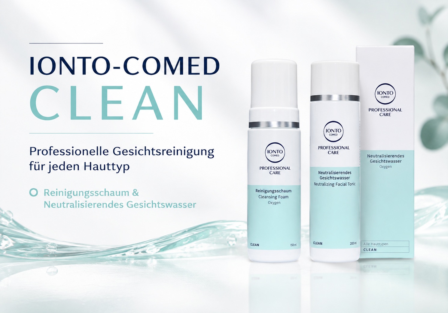 IONTO-COMED CLEAN – Professionelle Gesichtsreinigung f�r jeden Hauttyp