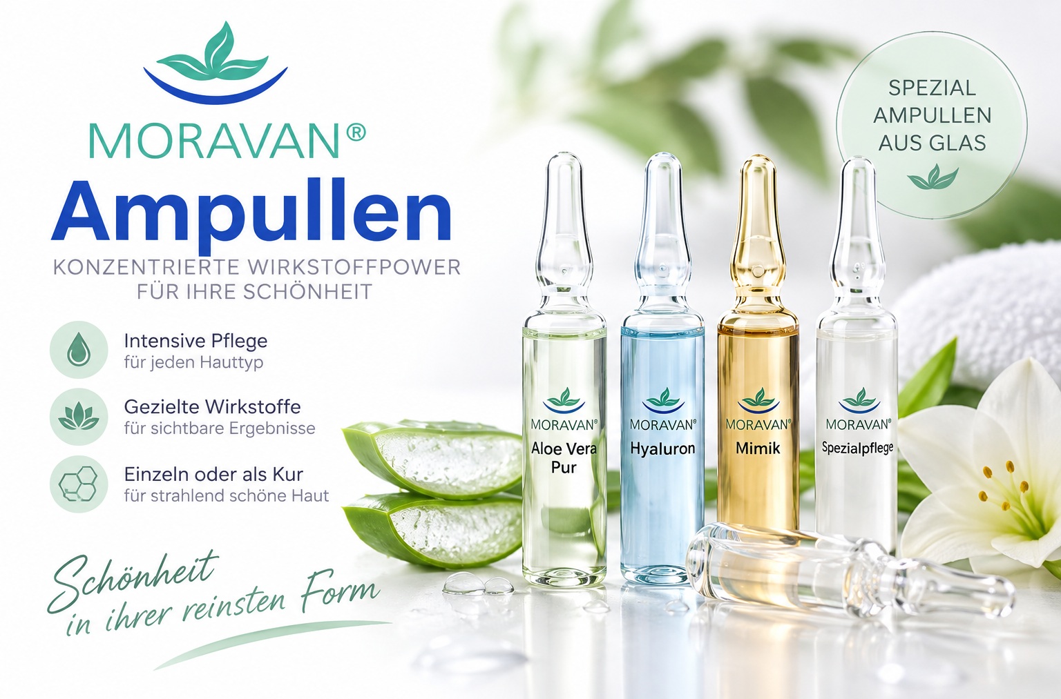 MORAVAN Ampullen | Wirkstoffampullen & Spezialpflege