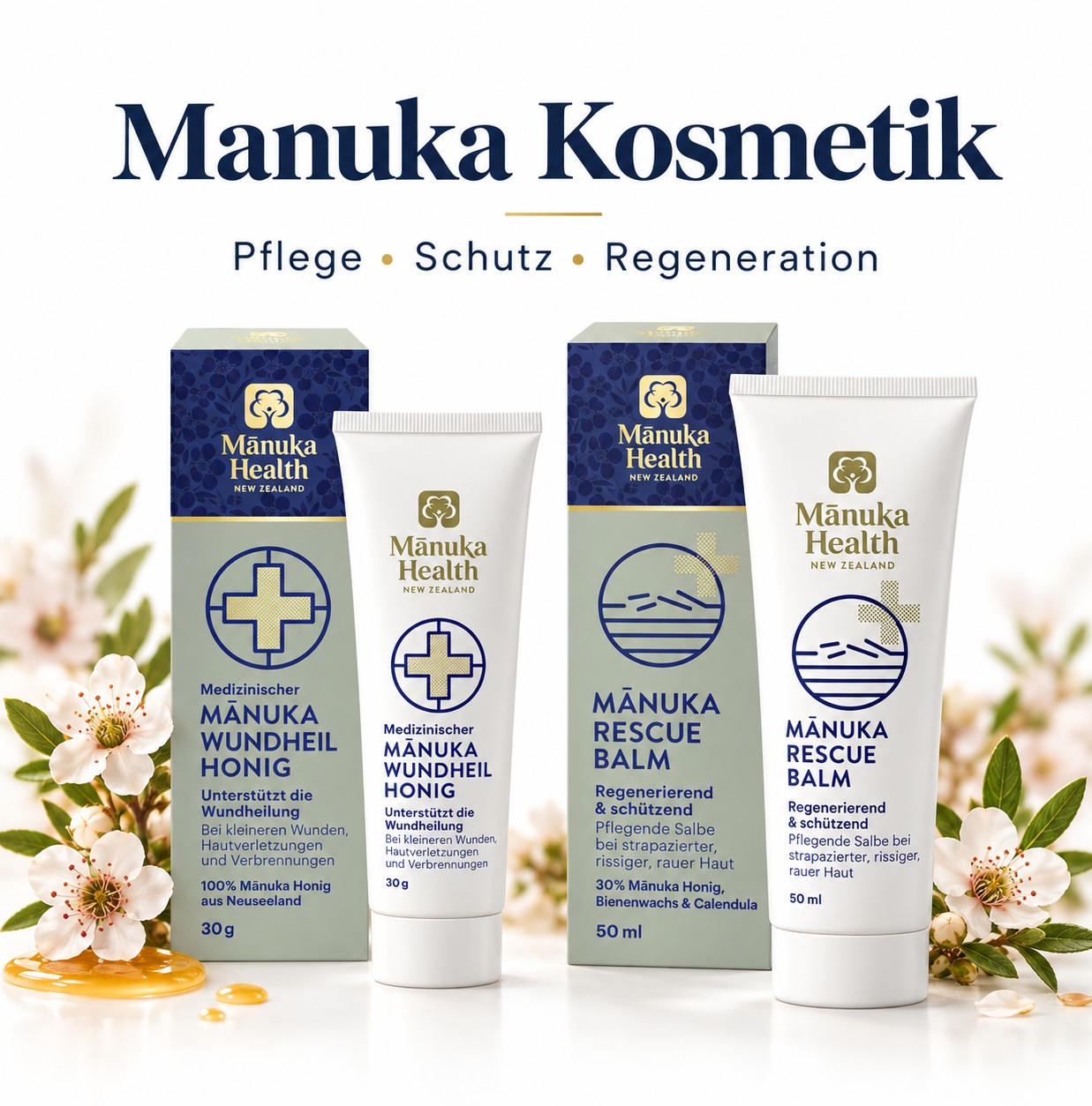 Manuka Kosmetik – Pflege f�r Haut & Lippen