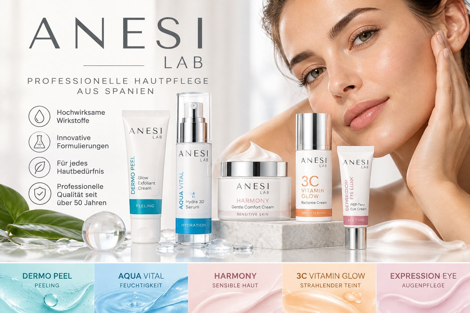 ANESI LAB – Professionelle Gesichtspflege