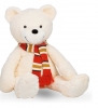 Benny Energiebr sitzend - ca. 80 cm wei – Kuscheliger Freund mit natrlicher Energie