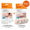 RUCK smartgel Hallux Set – Gro�zehentrenner & Ballenschutz | 8 St�ck - Gr��e 36–40
