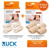 RUCK smartgel Hallux Set – Gro�zehentrenner & Ballenschutz Gr. 41–46 | 8 St�ck